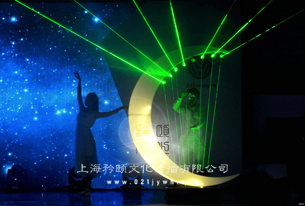 激光豎琴