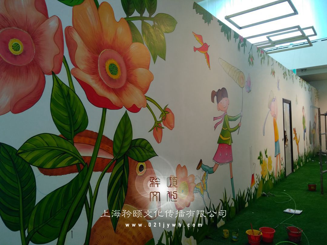 上海墻體彩繪制作
