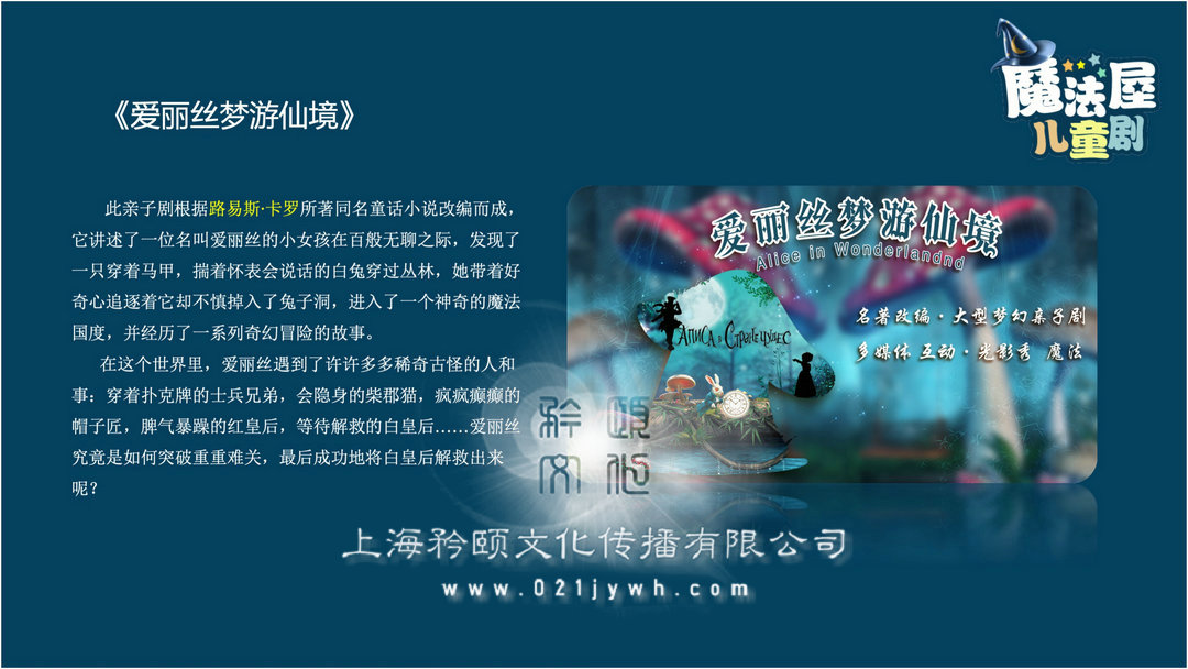 上海多媒體親子劇