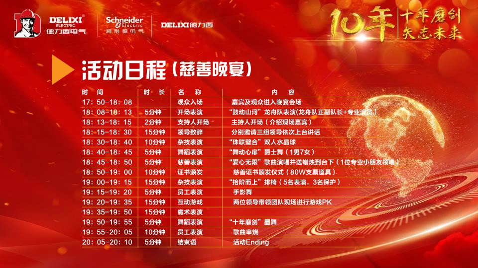 周年慶典活動策劃
